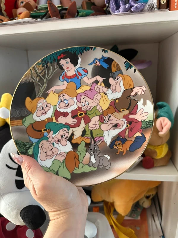 Assiette de collection Blanche Neige