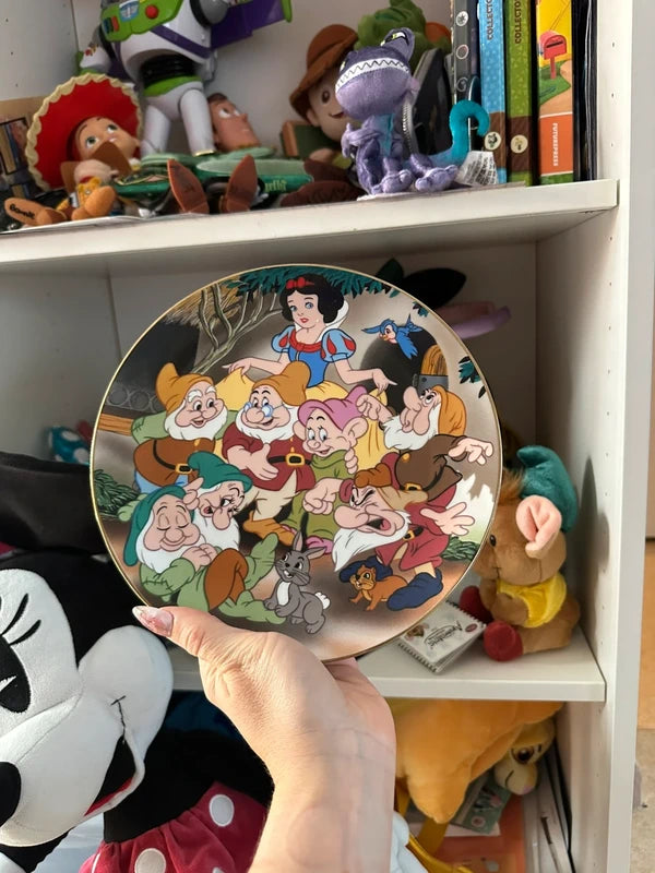 Assiette de collection Blanche Neige