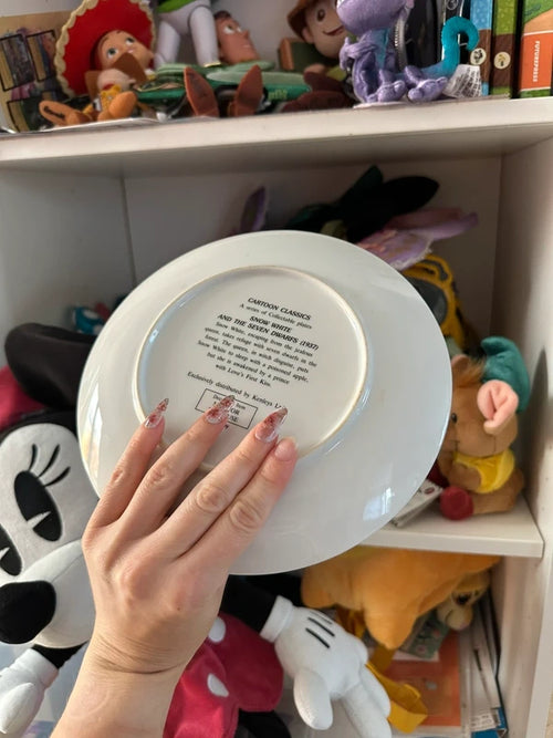Assiette de collection Blanche Neige