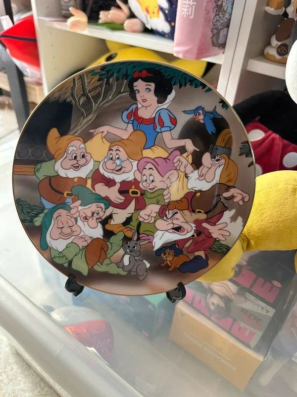 Assiette de collection Blanche Neige